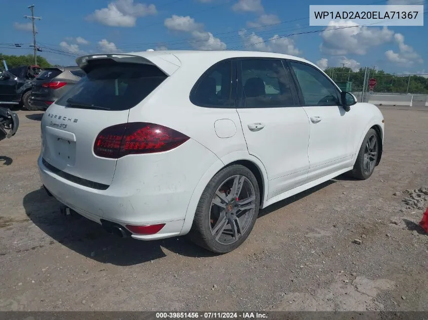 WP1AD2A20ELA71367 2014 Porsche Cayenne Gts