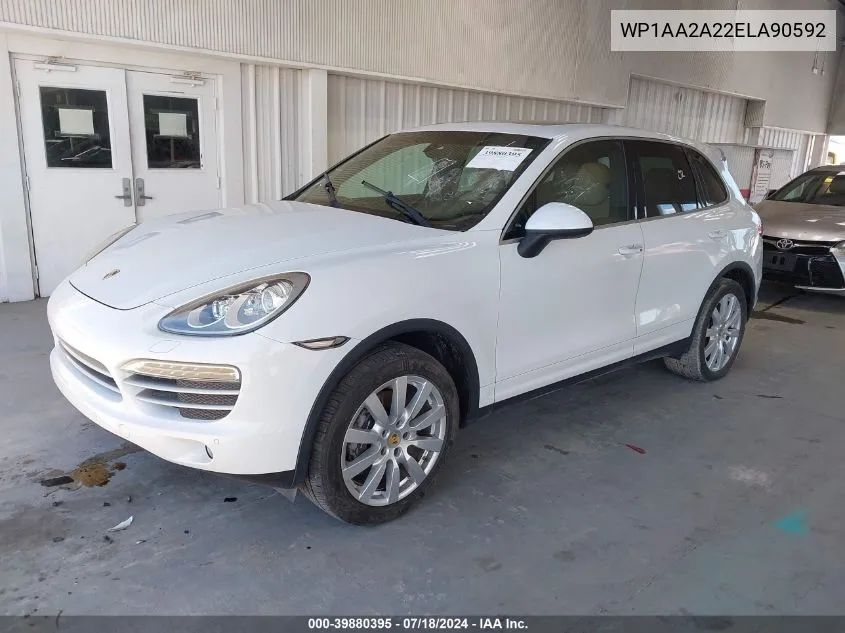 2014 Porsche Cayenne Platinum Edition VIN: WP1AA2A22ELA90592 Lot: 39880395