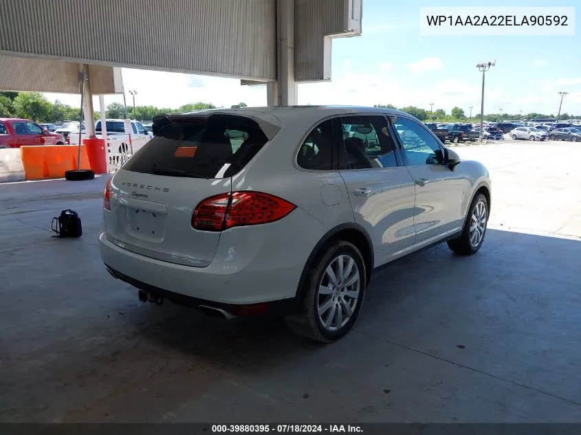 2014 Porsche Cayenne Platinum Edition VIN: WP1AA2A22ELA90592 Lot: 39880395