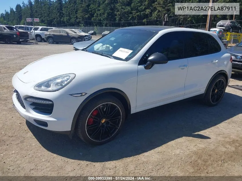 2014 Porsche Cayenne Turbo S VIN: WP1AC2A27ELA87911 Lot: 39933395