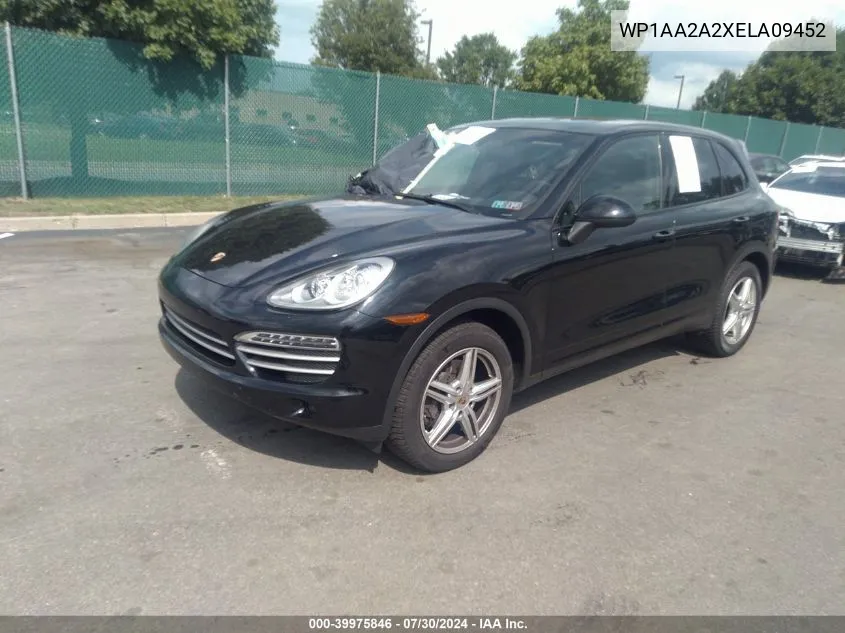 2014 Porsche Cayenne Platinum Edition VIN: WP1AA2A2XELA09452 Lot: 39975846