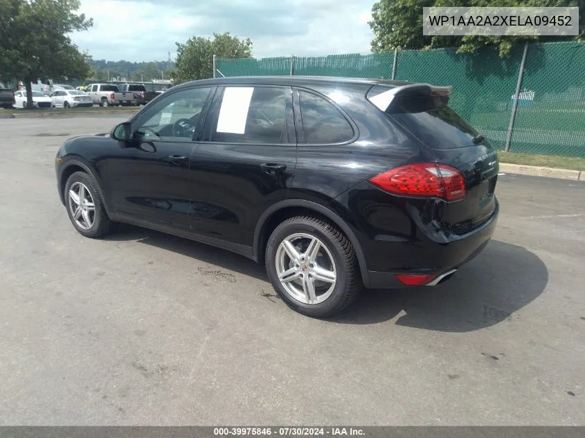 2014 Porsche Cayenne Platinum Edition VIN: WP1AA2A2XELA09452 Lot: 39975846