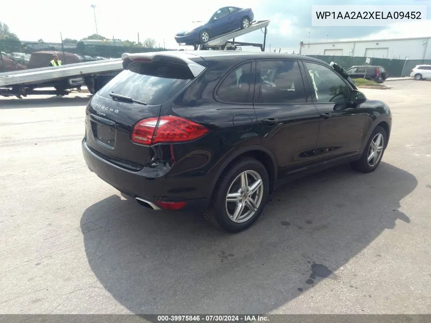 2014 Porsche Cayenne Platinum Edition VIN: WP1AA2A2XELA09452 Lot: 39975846