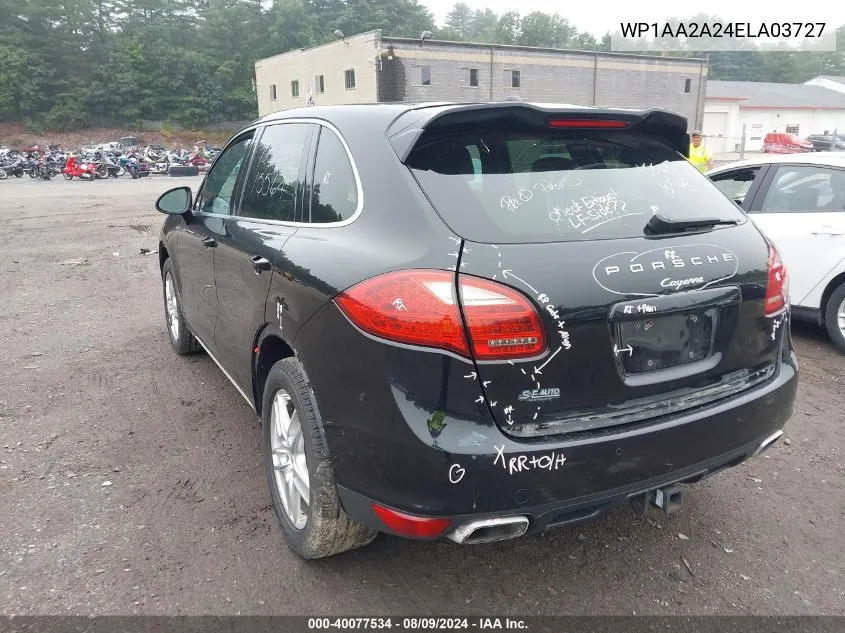 WP1AA2A24ELA03727 2014 Porsche Cayenne