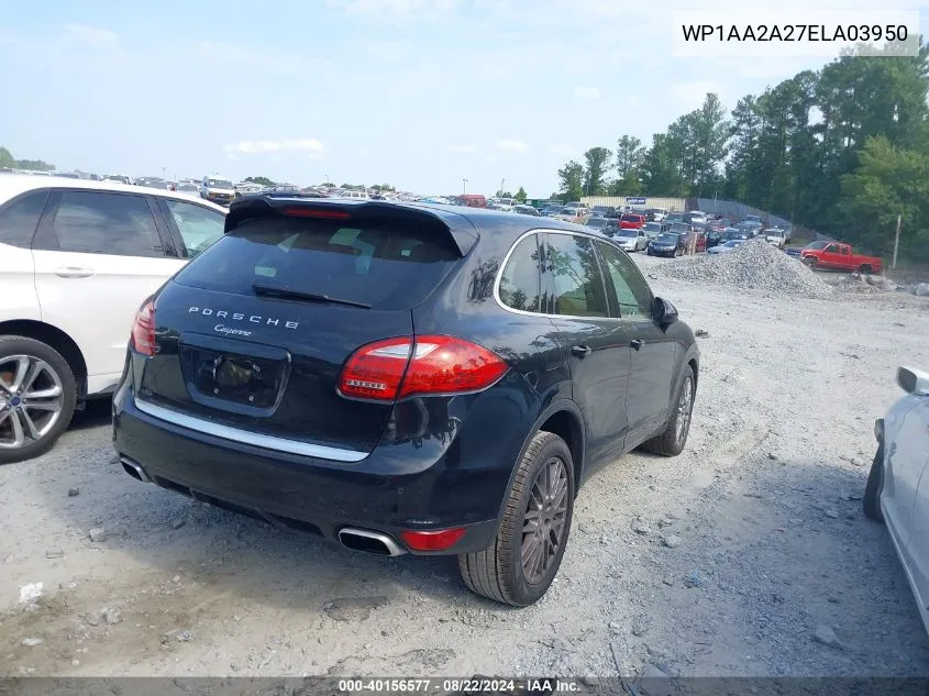 WP1AA2A27ELA03950 2014 Porsche Cayenne