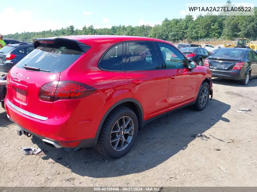 WP1AA2A27ELA05522 2014 Porsche Cayenne