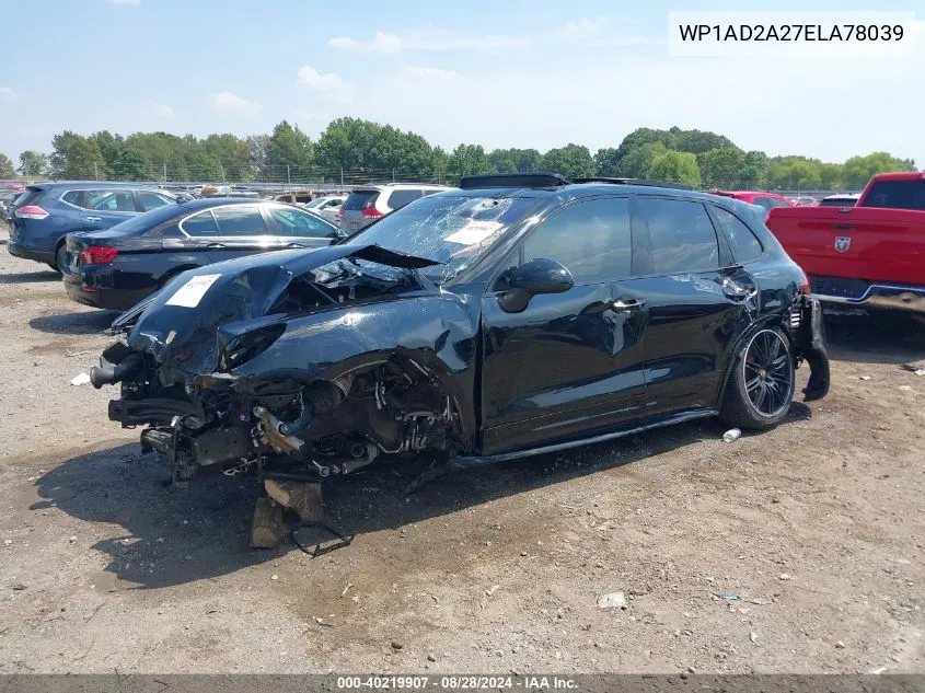 WP1AD2A27ELA78039 2014 Porsche Cayenne Gts