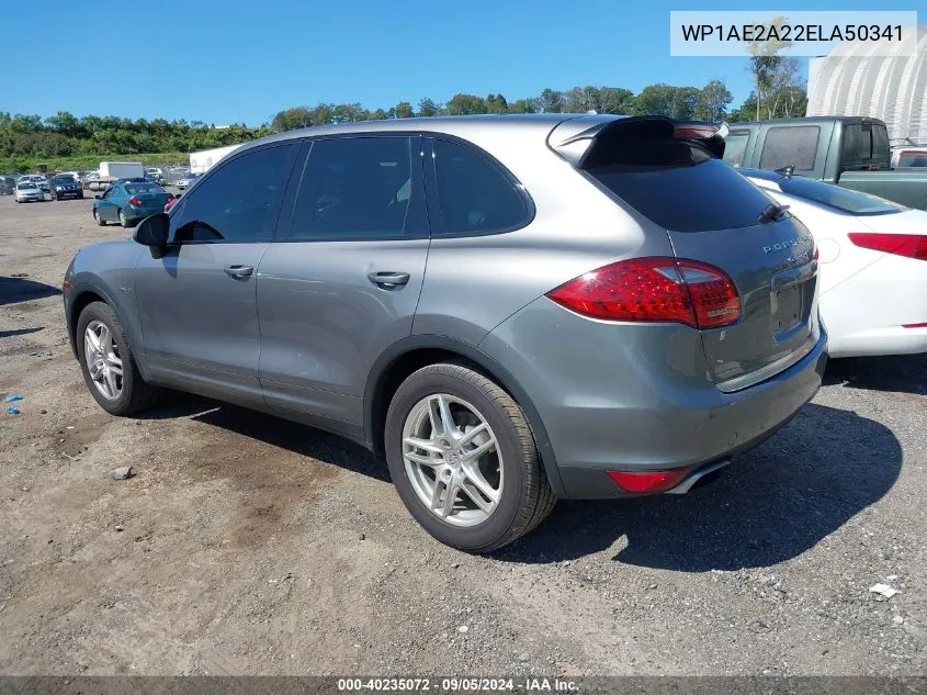 WP1AE2A22ELA50341 2014 Porsche Cayenne Hybrid S