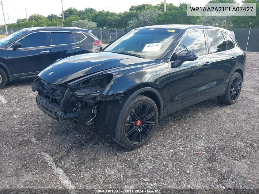 2014 Porsche Cayenne VIN: WP1AA2A21ELA07427 Lot: 40301397