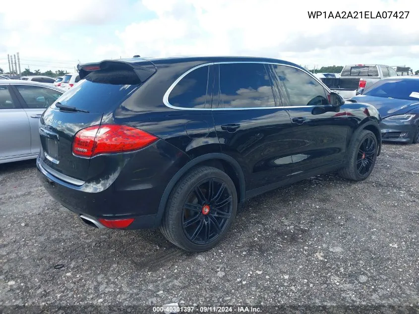 2014 Porsche Cayenne VIN: WP1AA2A21ELA07427 Lot: 40301397