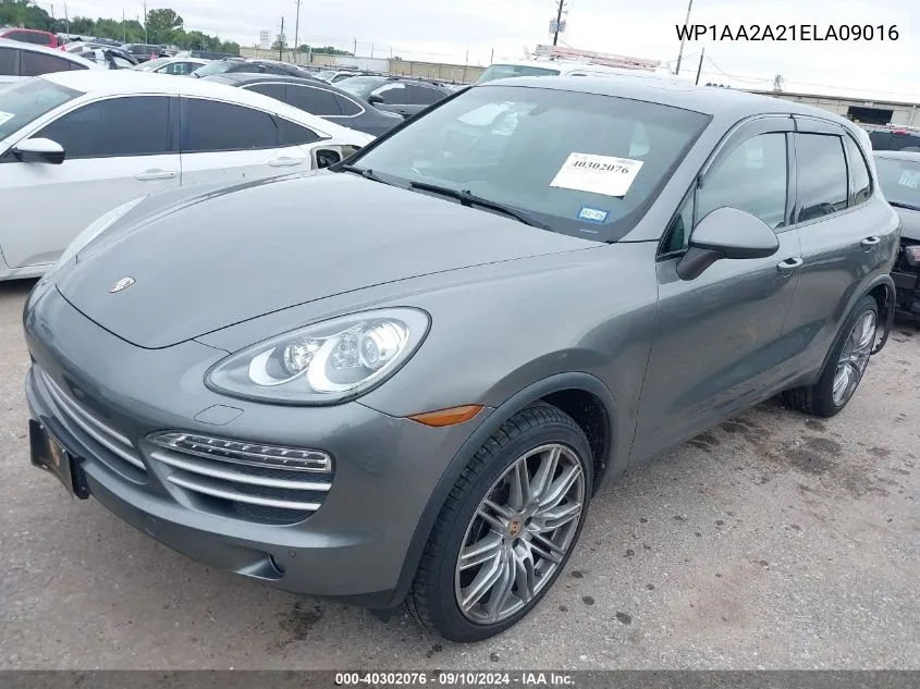 2014 Porsche Cayenne VIN: WP1AA2A21ELA09016 Lot: 40302076