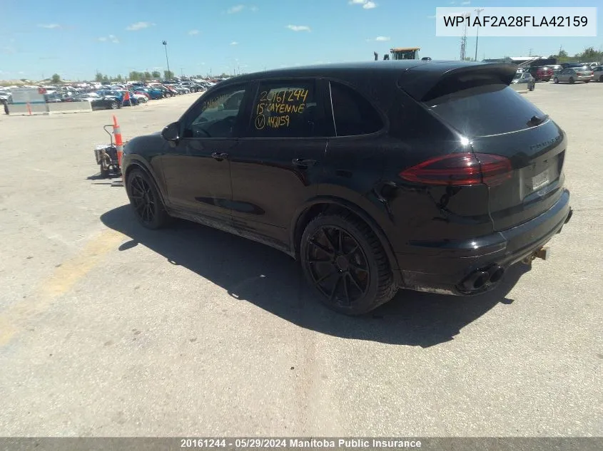 WP1AF2A28FLA42159 2015 Porsche Cayenne