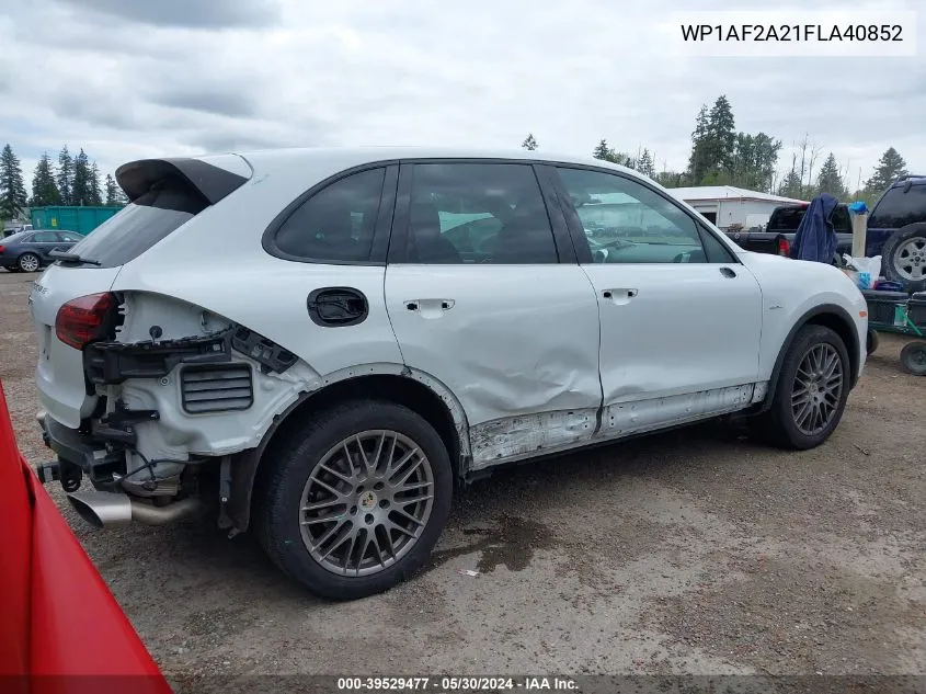 WP1AF2A21FLA40852 2015 Porsche Cayenne Diesel