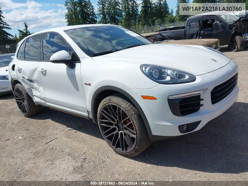 WP1AF2A21FLA30760 2015 Porsche Cayenne Diesel