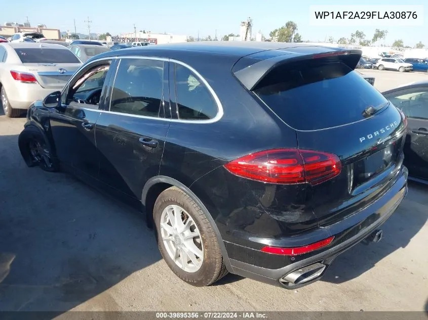 2015 Porsche Cayenne Diesel VIN: WP1AF2A29FLA30876 Lot: 39895356