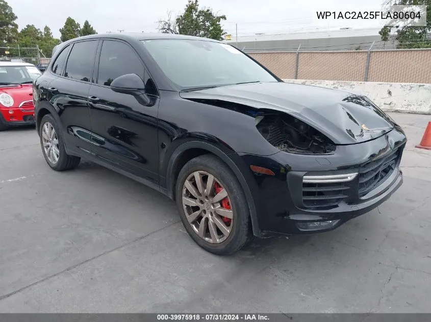 2015 Porsche Cayenne Turbo VIN: WP1AC2A25FLA80604 Lot: 39975918