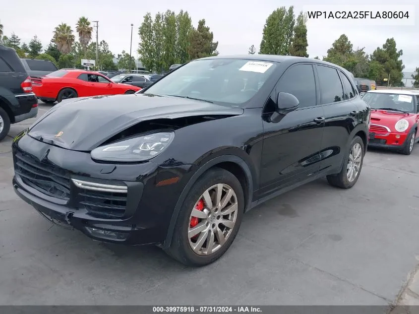 WP1AC2A25FLA80604 2015 Porsche Cayenne Turbo