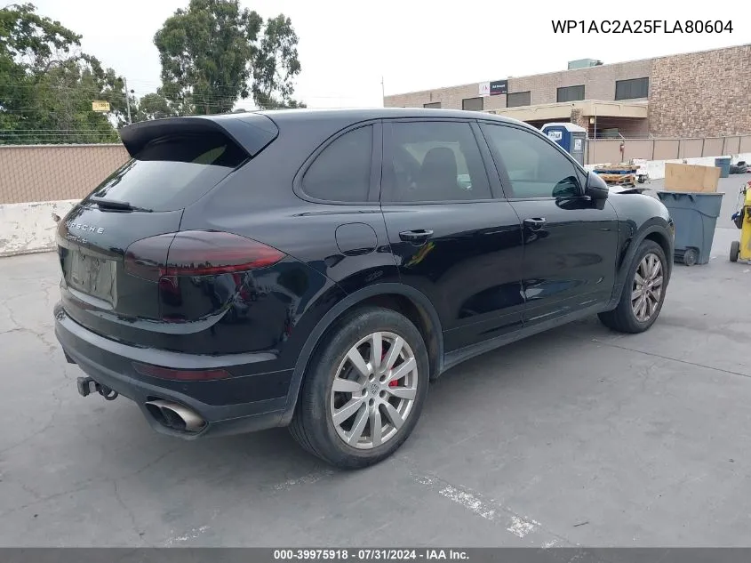 WP1AC2A25FLA80604 2015 Porsche Cayenne Turbo