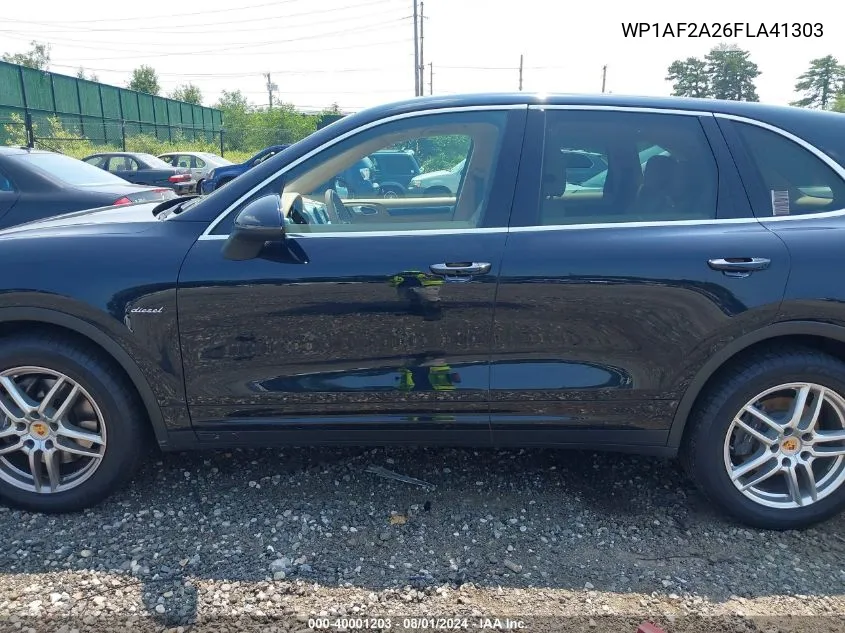 WP1AF2A26FLA41303 2015 Porsche Cayenne Diesel