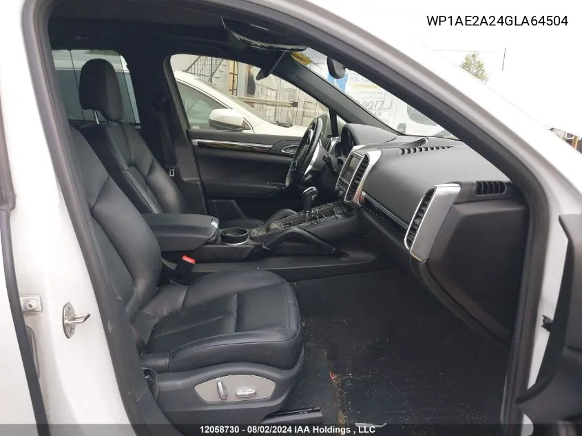 WP1AE2A24GLA64504 2016 Porsche Cayenne