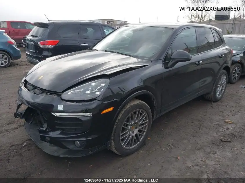 WP1AA2A2XGLA05680 2016 Porsche Cayenne