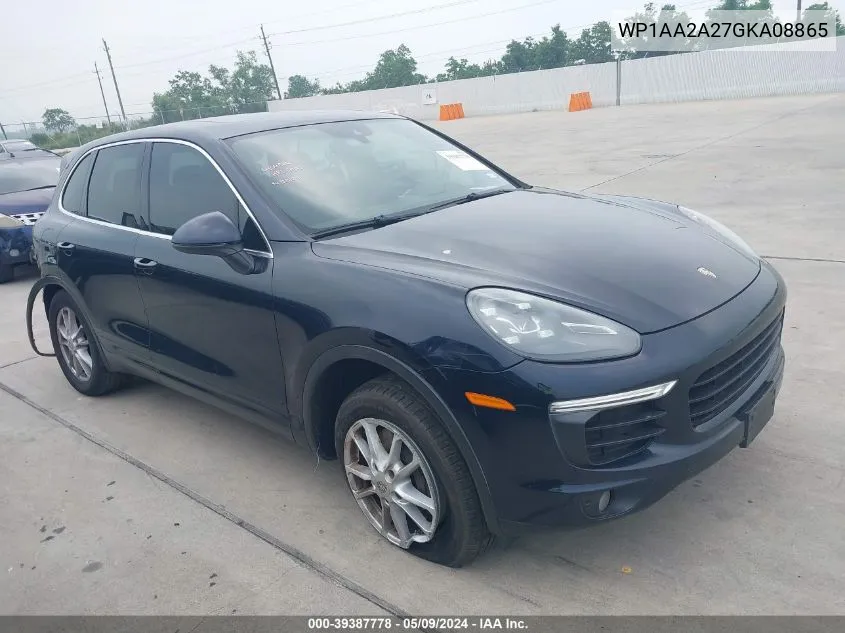 WP1AA2A27GKA08865 2016 Porsche Cayenne