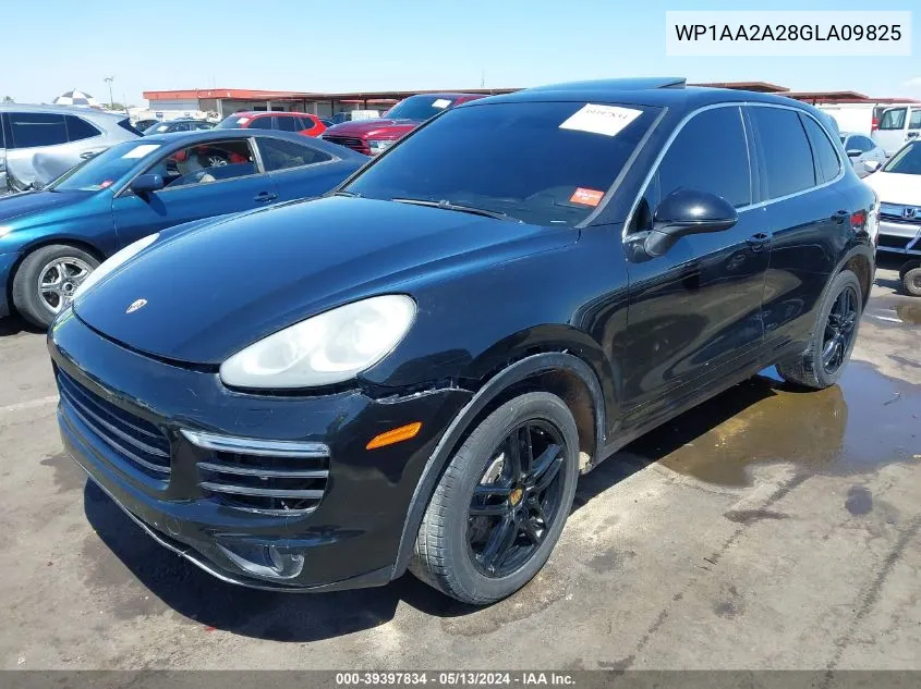 2016 Porsche Cayenne VIN: WP1AA2A28GLA09825 Lot: 39397834