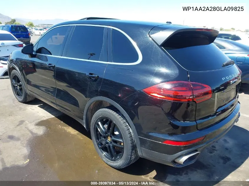 2016 Porsche Cayenne VIN: WP1AA2A28GLA09825 Lot: 39397834