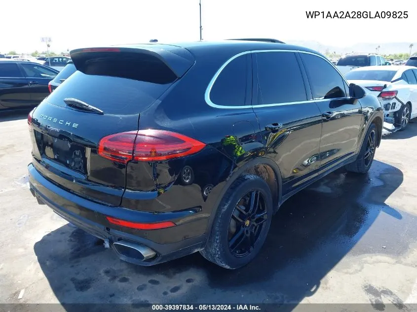 2016 Porsche Cayenne VIN: WP1AA2A28GLA09825 Lot: 39397834