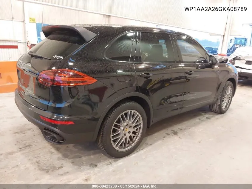 WP1AA2A26GKA08789 2016 Porsche Cayenne