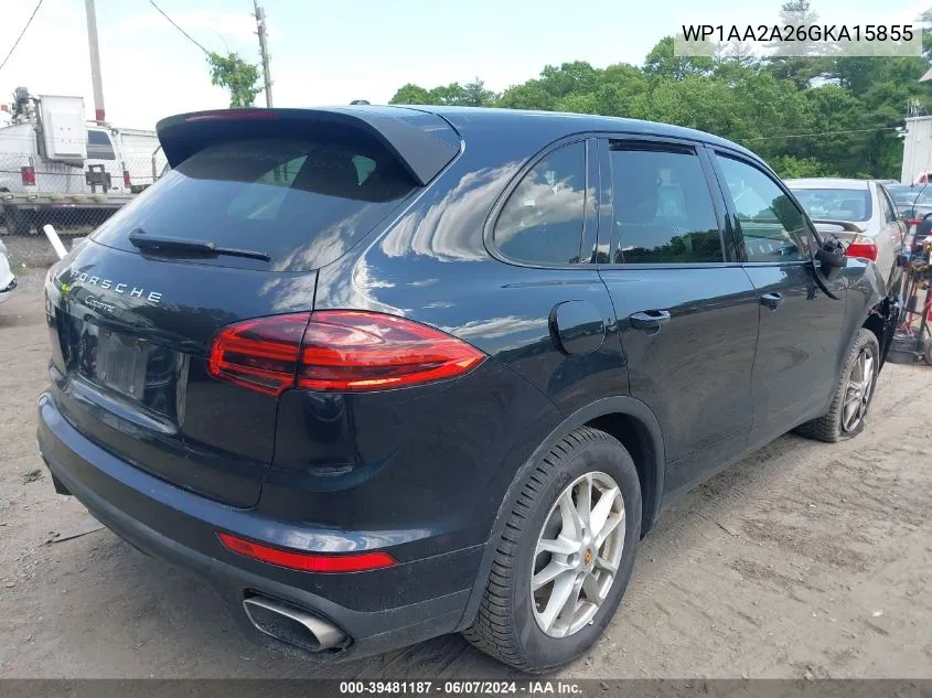 WP1AA2A26GKA15855 2016 Porsche Cayenne