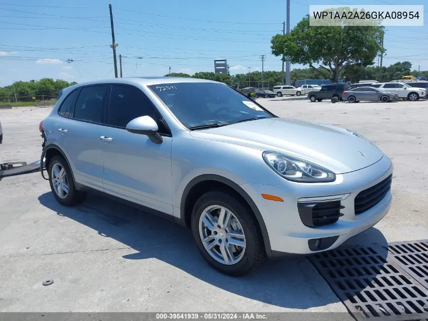 WP1AA2A26GKA08954 2016 Porsche Cayenne