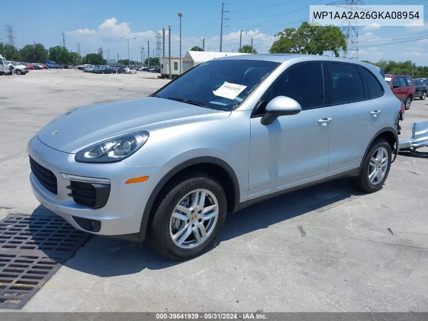 WP1AA2A26GKA08954 2016 Porsche Cayenne