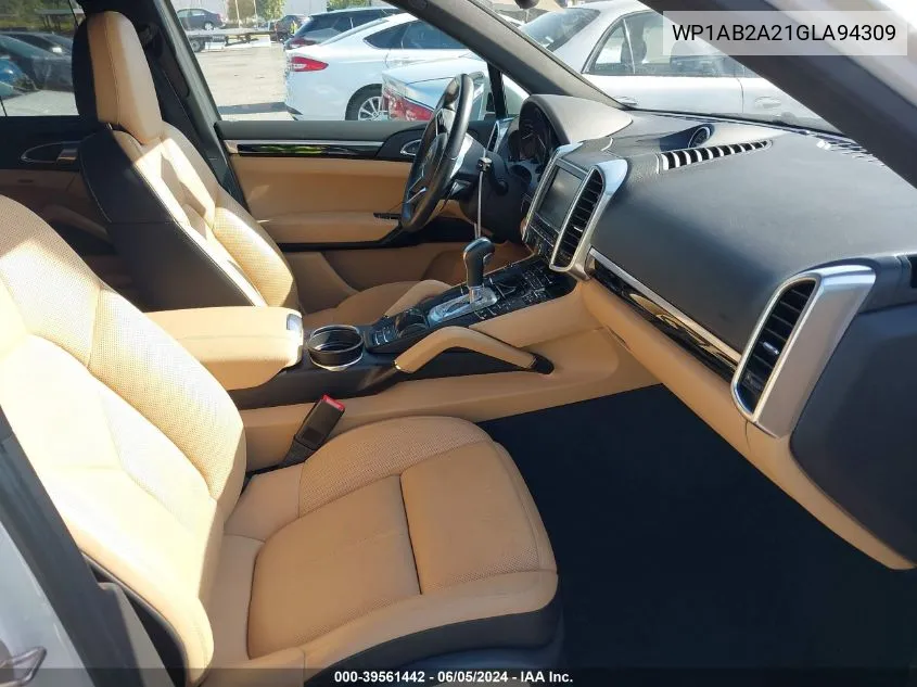 WP1AB2A21GLA94309 2016 Porsche Cayenne S