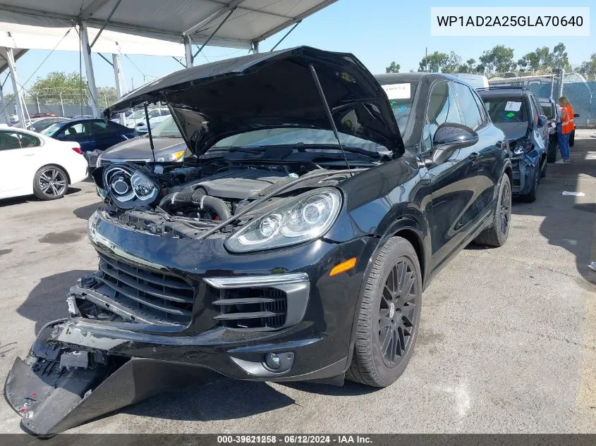 WP1AD2A25GLA70640 2016 Porsche Cayenne Gts