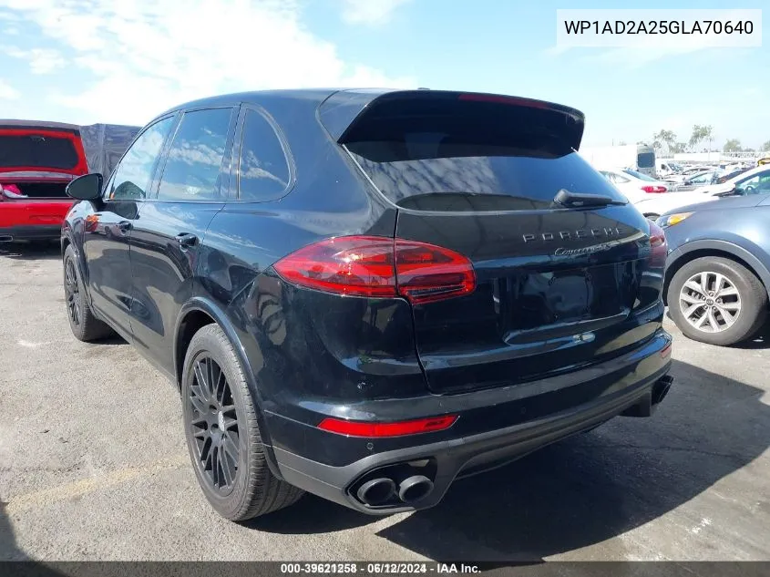 WP1AD2A25GLA70640 2016 Porsche Cayenne Gts