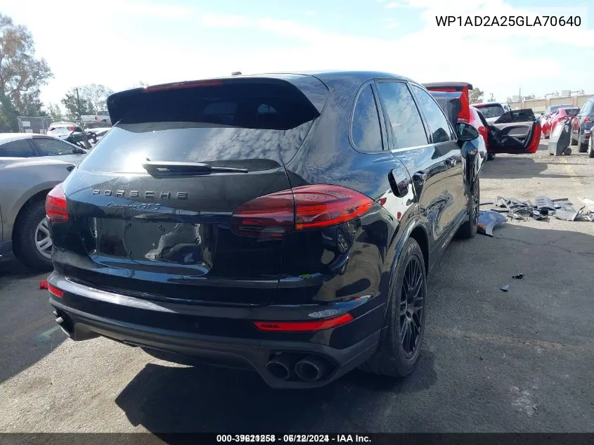 WP1AD2A25GLA70640 2016 Porsche Cayenne Gts