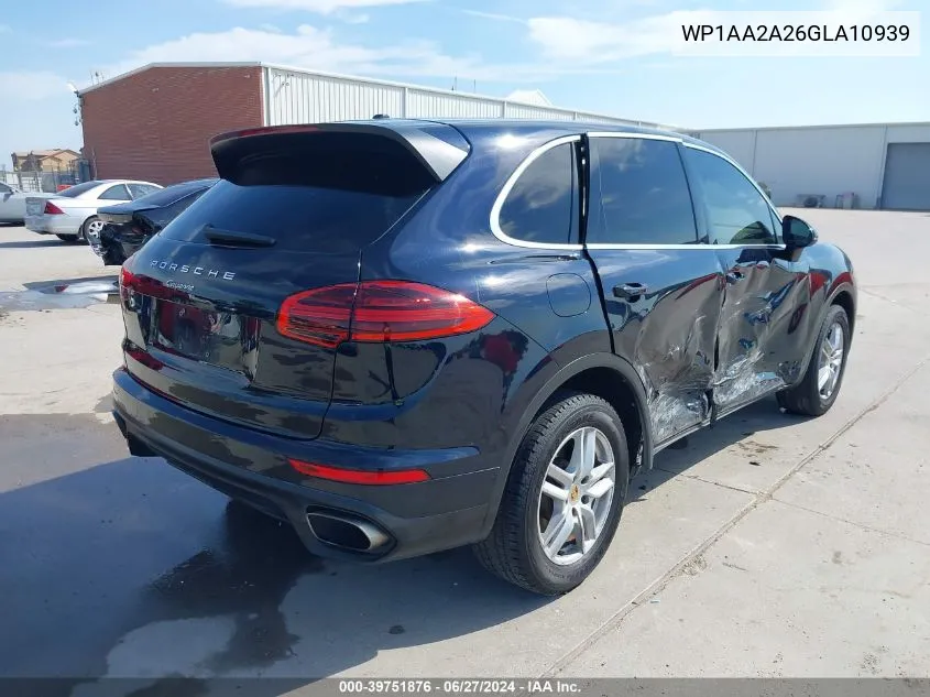 WP1AA2A26GLA10939 2016 Porsche Cayenne