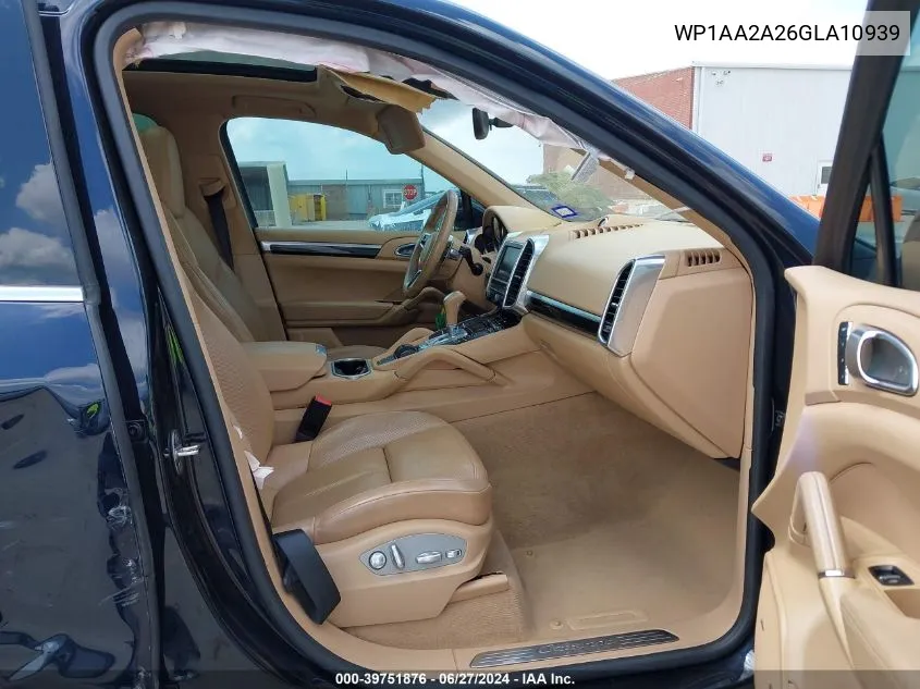 WP1AA2A26GLA10939 2016 Porsche Cayenne