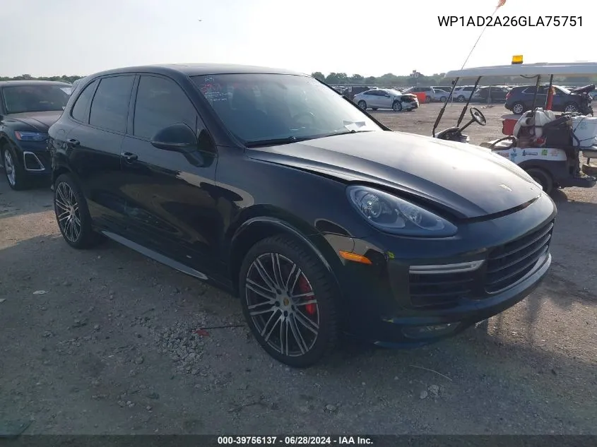 WP1AD2A26GLA75751 2016 Porsche Cayenne Gts