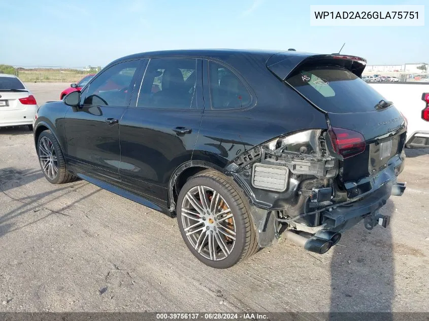 WP1AD2A26GLA75751 2016 Porsche Cayenne Gts