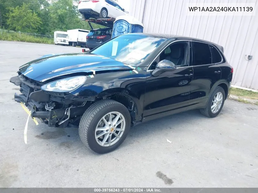 WP1AA2A24GKA11139 2016 Porsche Cayenne