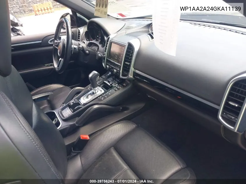 WP1AA2A24GKA11139 2016 Porsche Cayenne