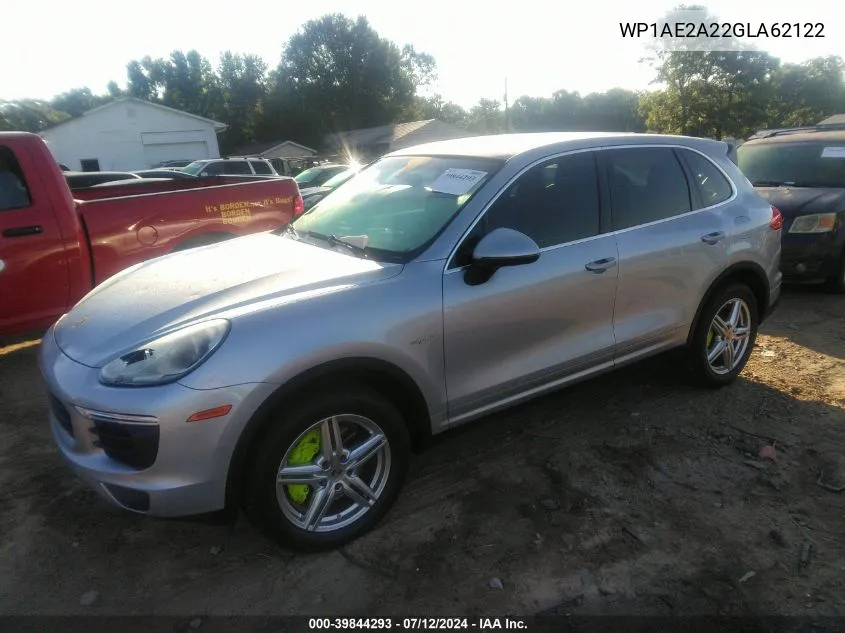 WP1AE2A22GLA62122 2016 Porsche Cayenne E-Hybrid S