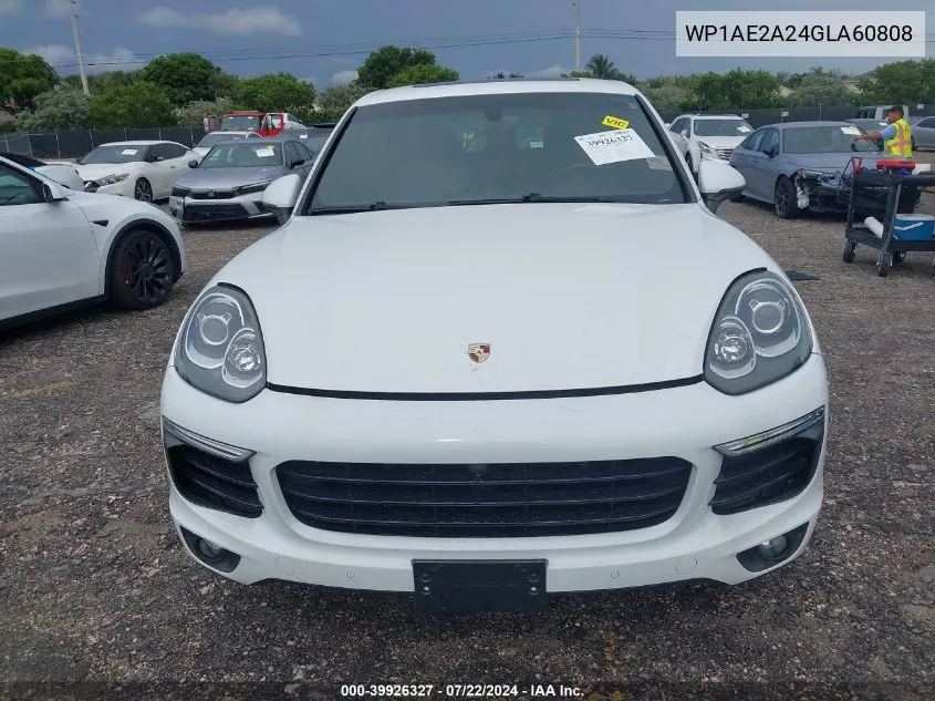 WP1AE2A24GLA60808 2016 Porsche Cayenne E-Hybrid S