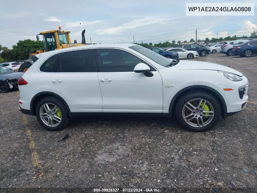 WP1AE2A24GLA60808 2016 Porsche Cayenne E-Hybrid S