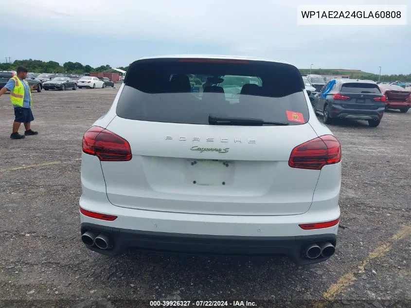 WP1AE2A24GLA60808 2016 Porsche Cayenne E-Hybrid S