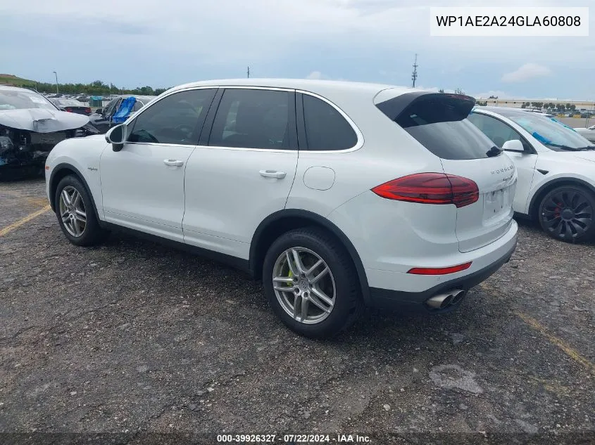 WP1AE2A24GLA60808 2016 Porsche Cayenne E-Hybrid S