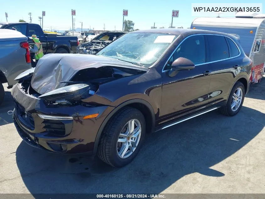 WP1AA2A2XGKA13655 2016 Porsche Cayenne