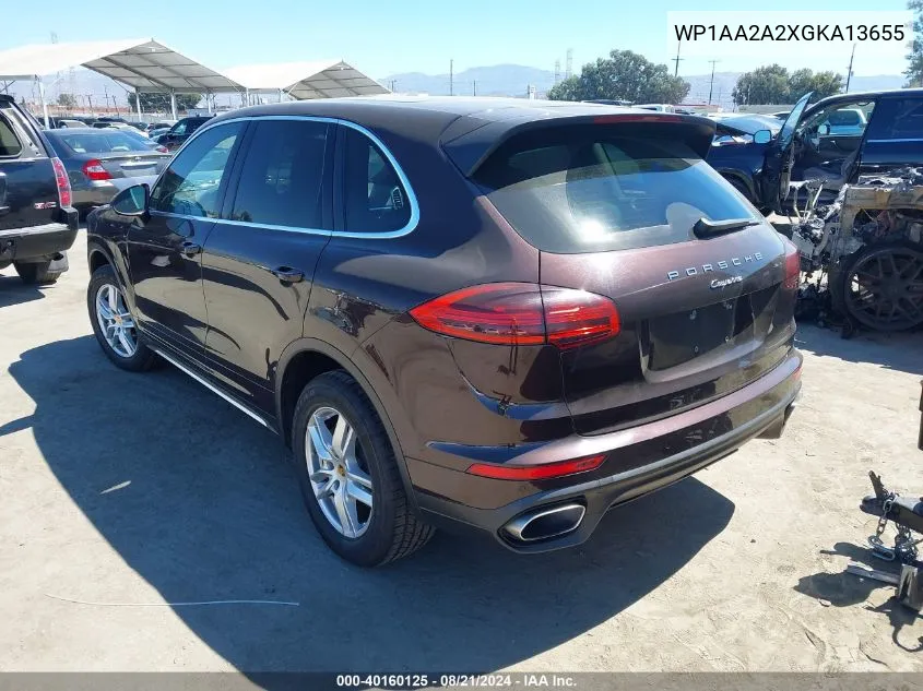 WP1AA2A2XGKA13655 2016 Porsche Cayenne